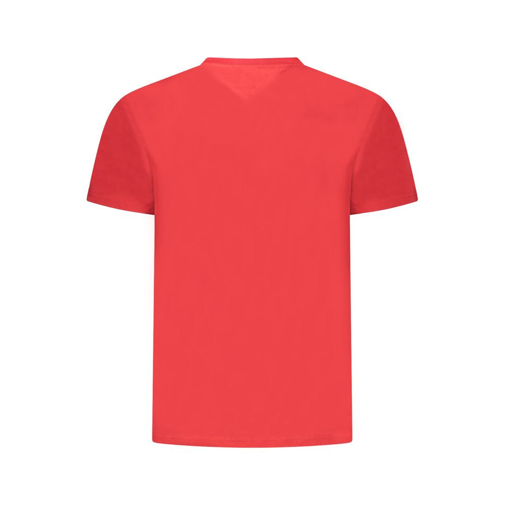 Tommy Hilfiger Red Cotton T-Shirt
