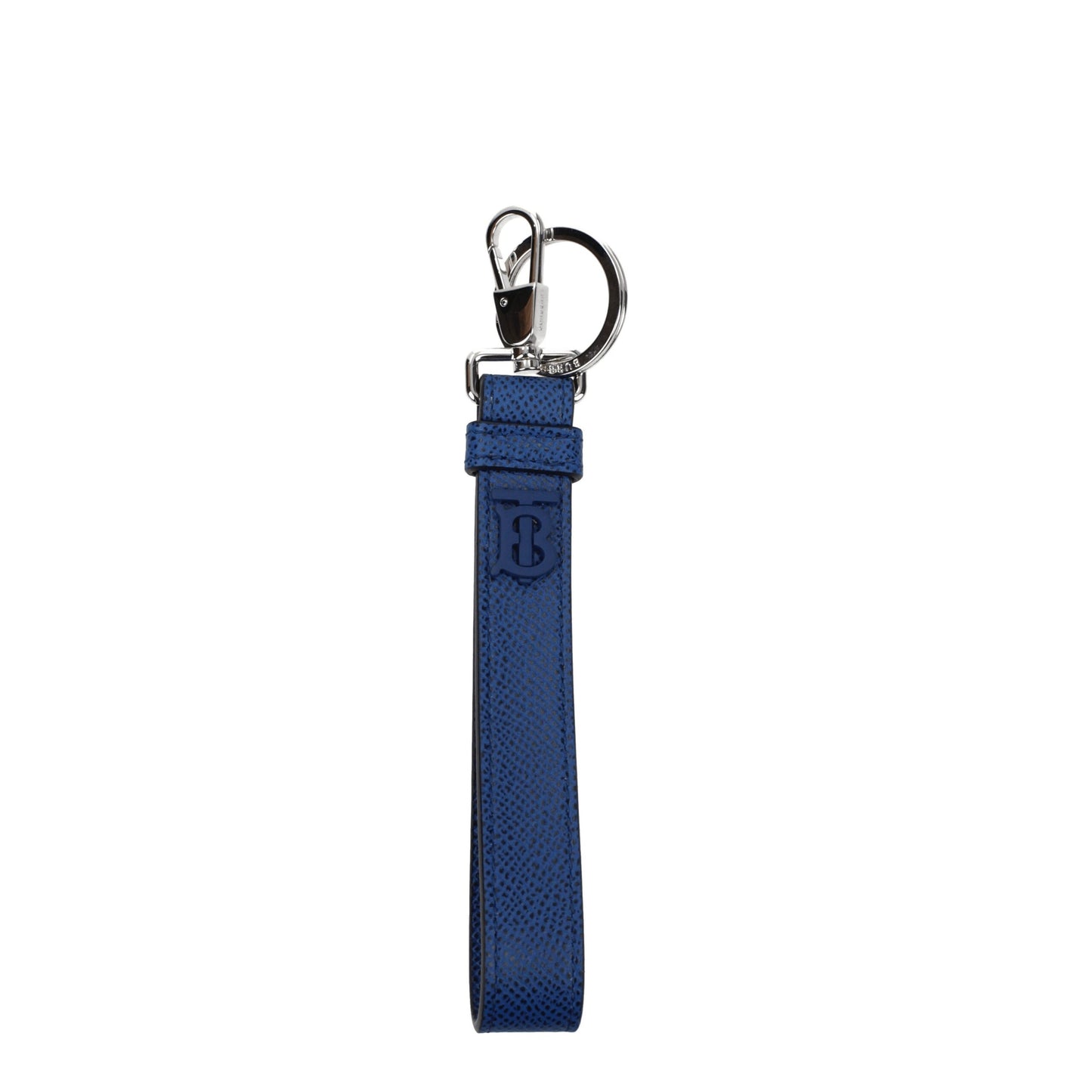 Burberry Blue Leather Keychain
