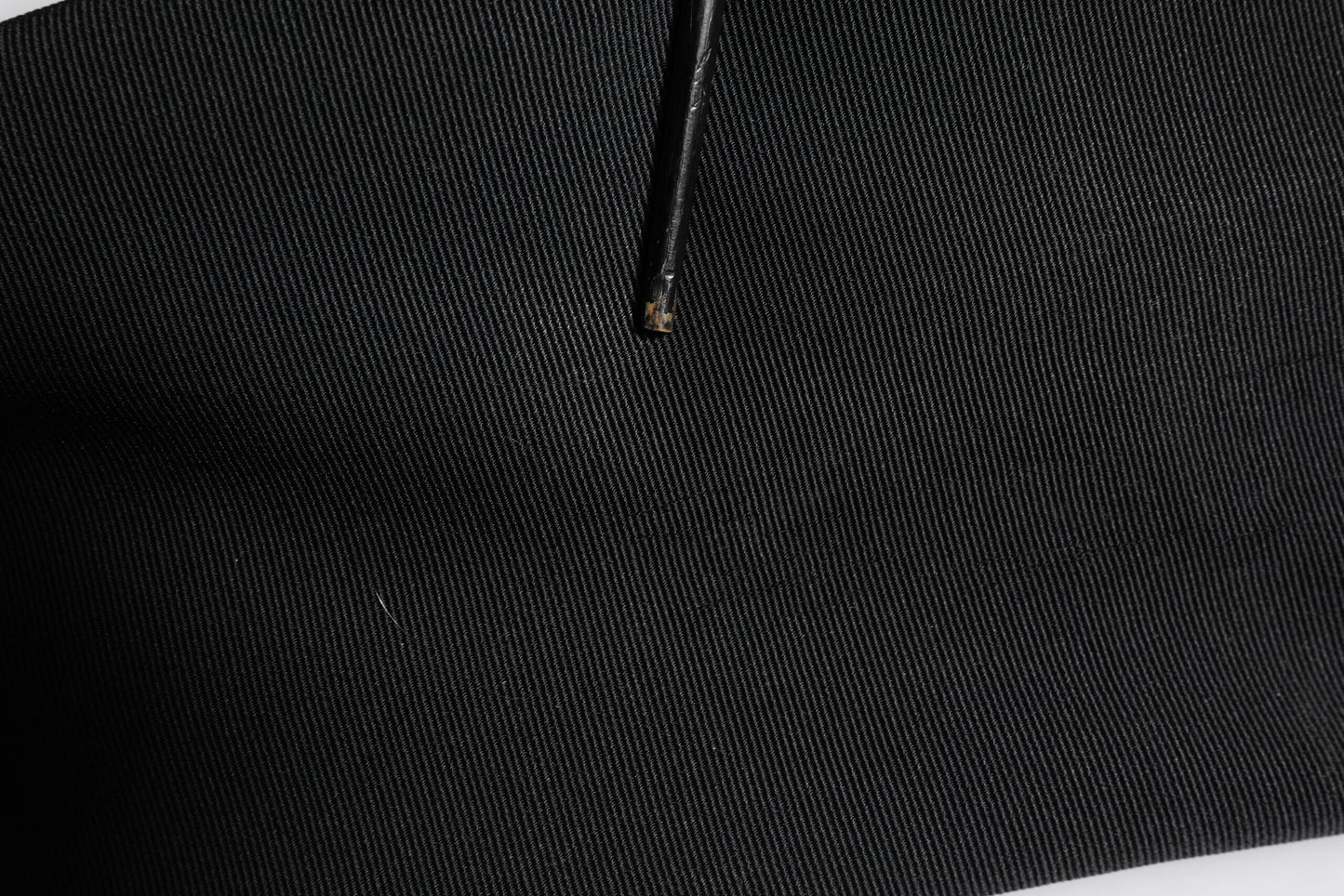 Dolce & Gabbana Black Acetate HighWaist Tapered Trouser Pants