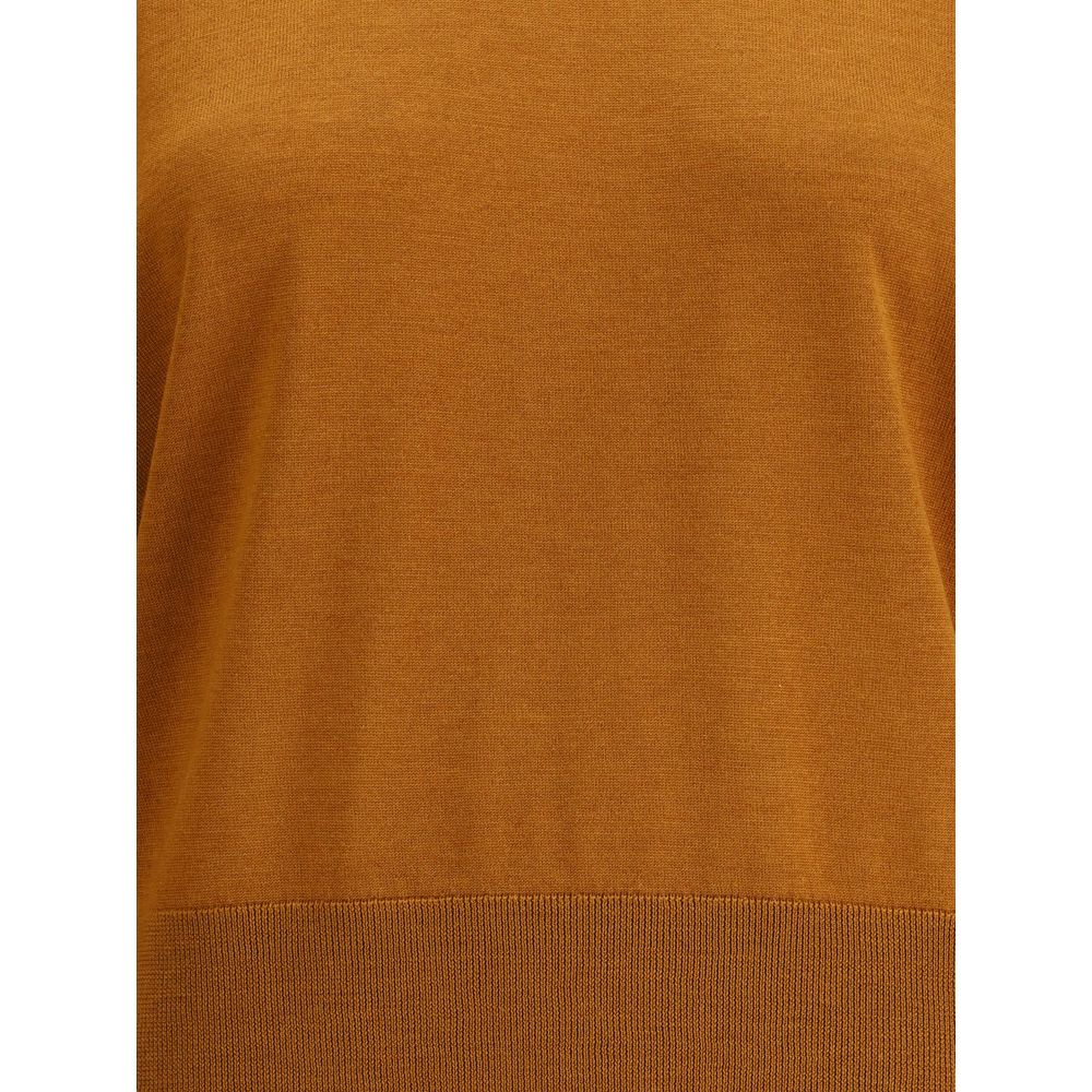 Forte_Forte Brown Fleece Wool Sweatshirt