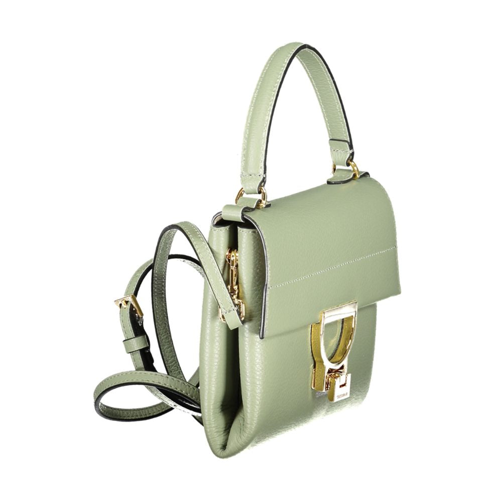 Coccinelle Green Leather Handbag