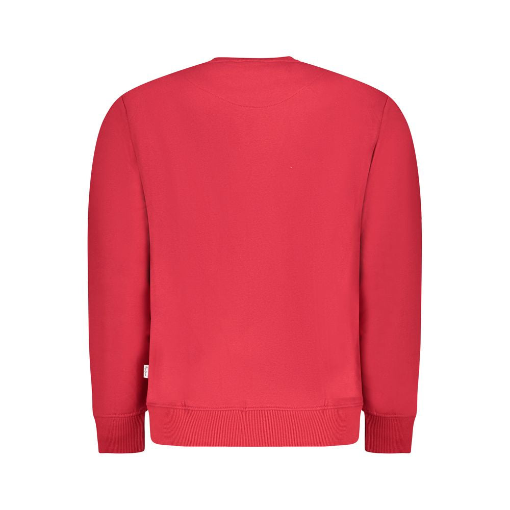 Pepe Jeans Red Cotton Sweatshirt