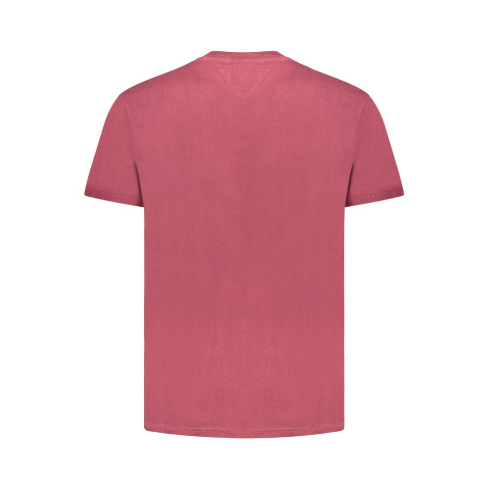 Tommy Hilfiger Red Cotton T-Shirt