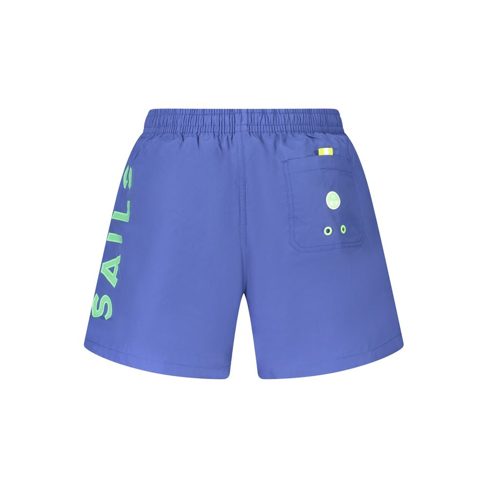 North Sails Blue Cotton Swimwear