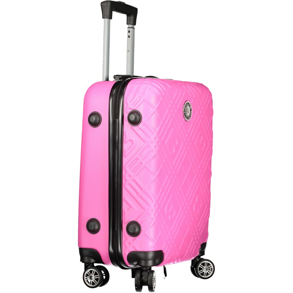 Laura Biagiotti Rosa Poliuretano Women Travel Bag