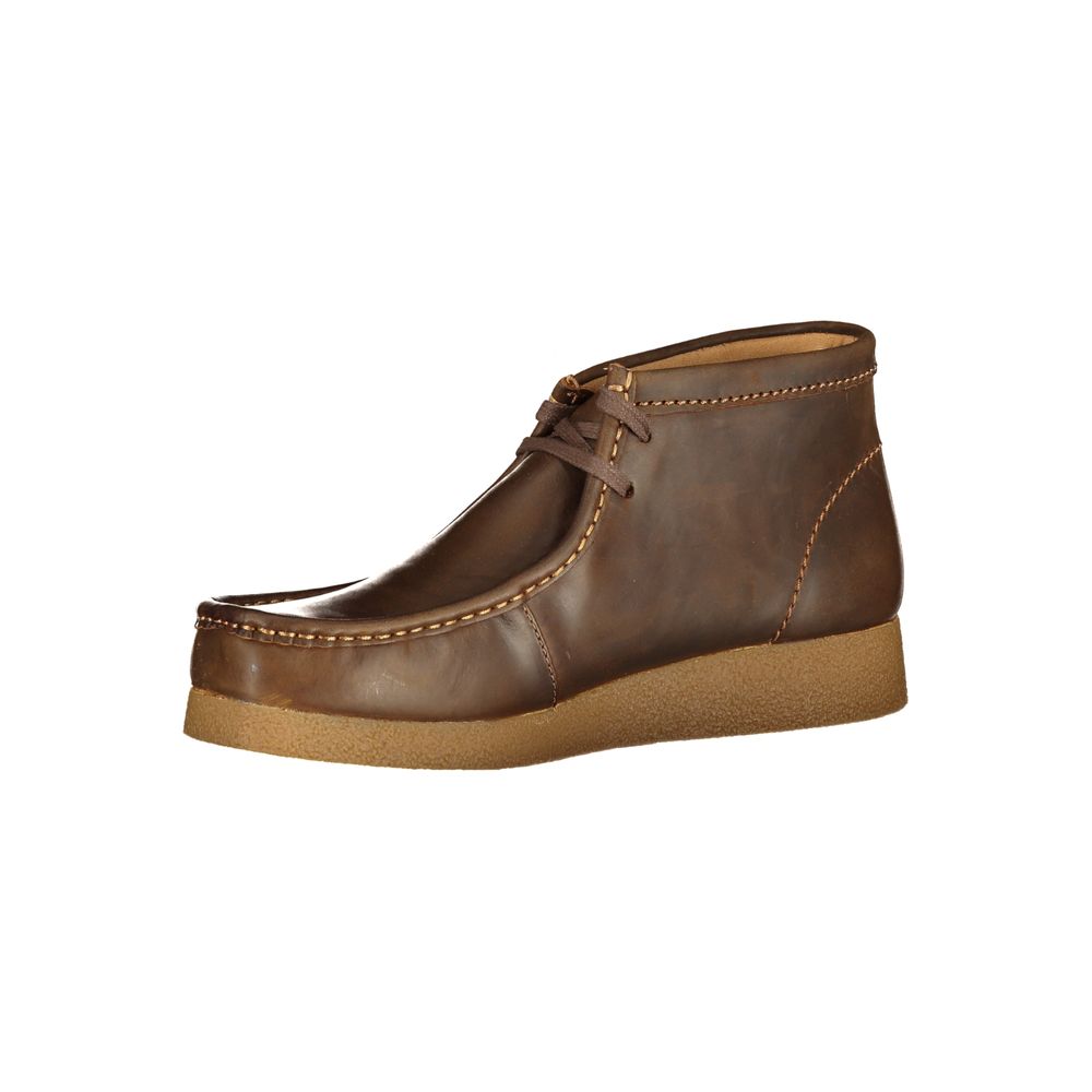 Clarks Brown Polyester Sneaker