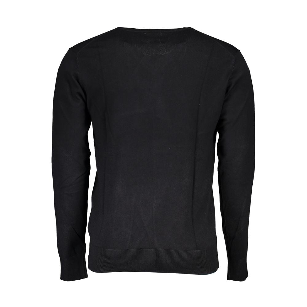 Gianmarco Venturi Black Viscose Sweater