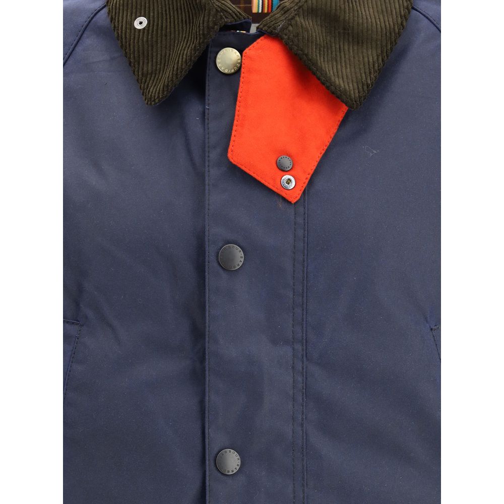 Barbour Blue Cotton Coat