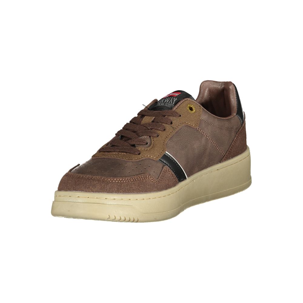Norway 1963 Brown Polyester Sneaker
