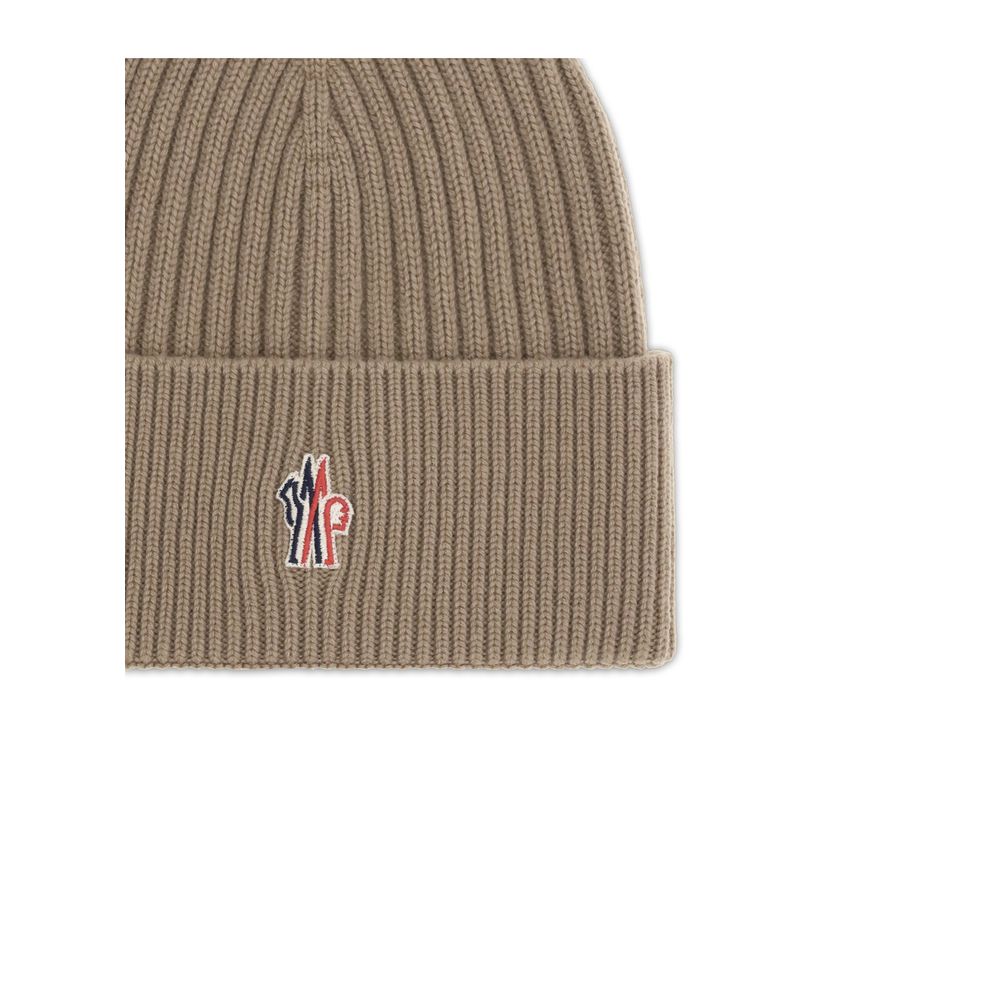 Moncler Grenoble Beige Cashmere Beanie