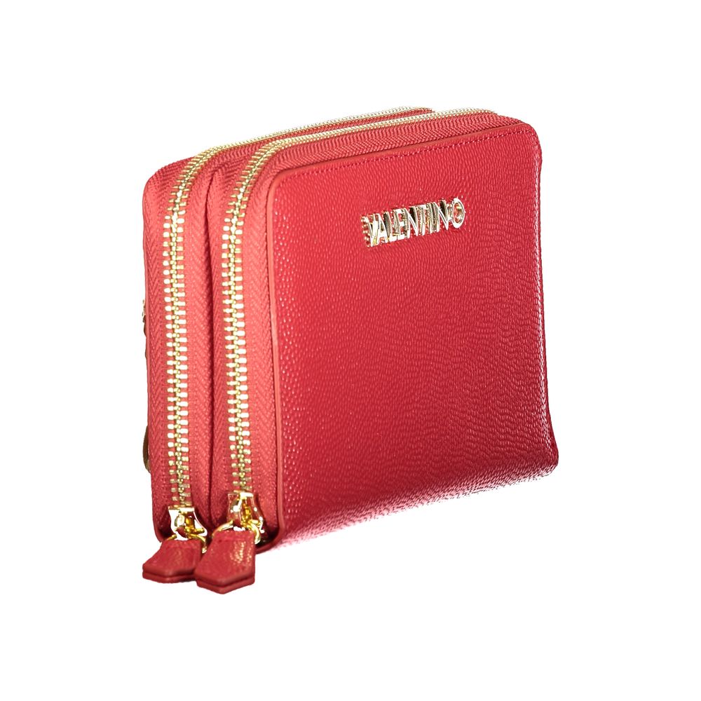 Mario Valentino Red Polyethylene Wallet