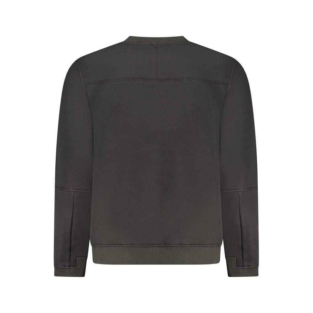 K-WAY Black Cotton Men Sweater