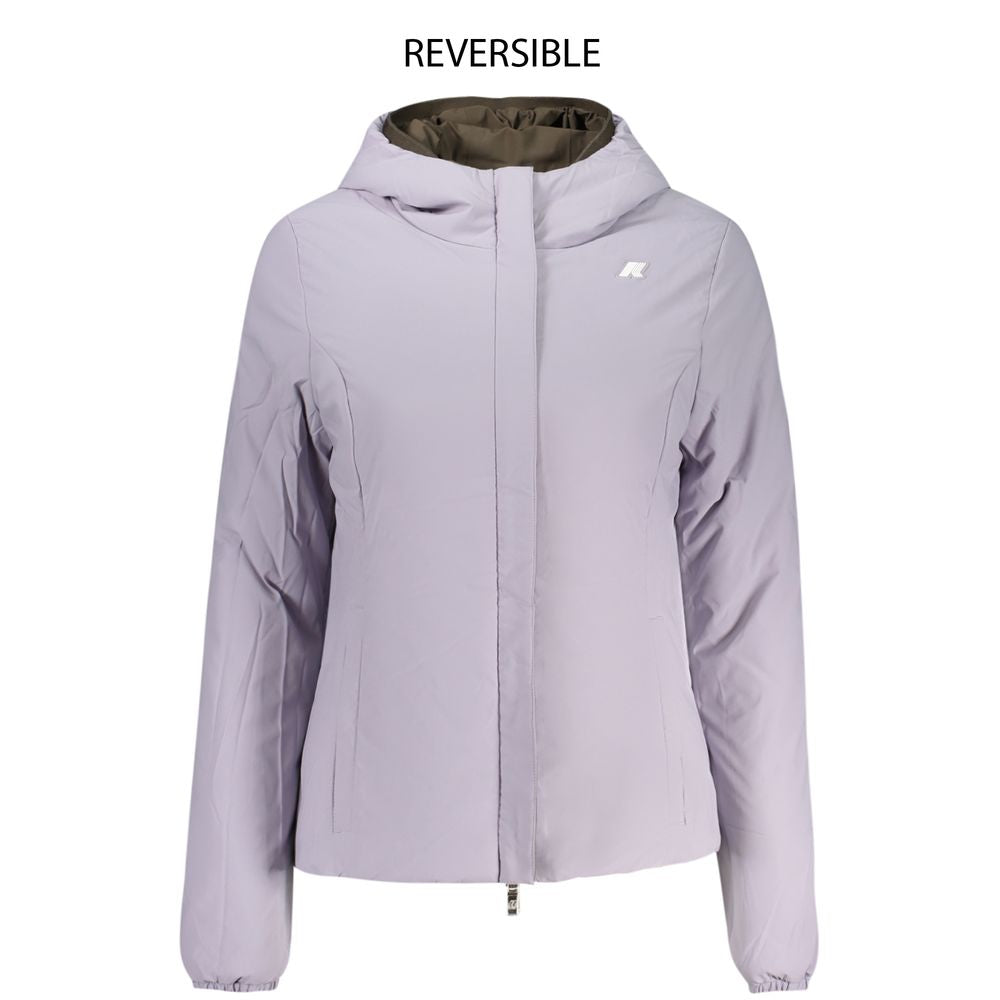 K-WAY Brown Nylon Women Jacket