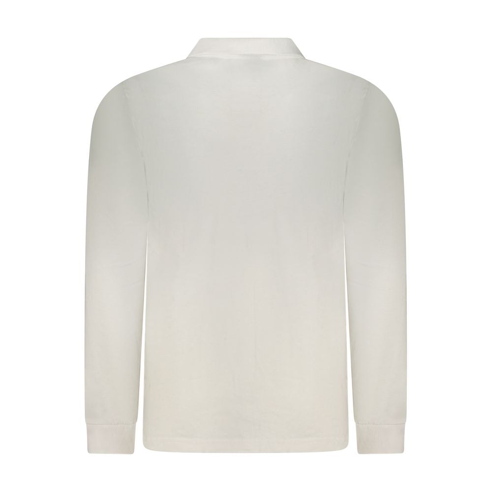 Norway 1963 White Cotton Men Polo Shirt