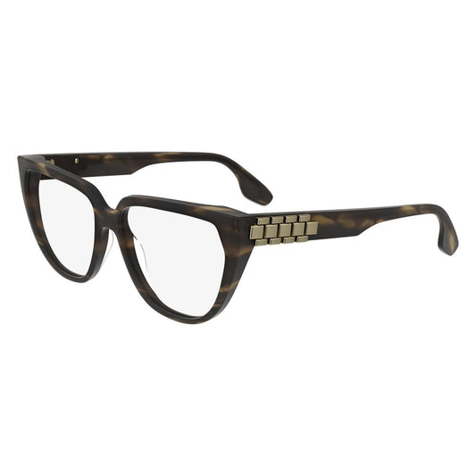 Victoria Beckham Brown Acetate Glasses (Frames)