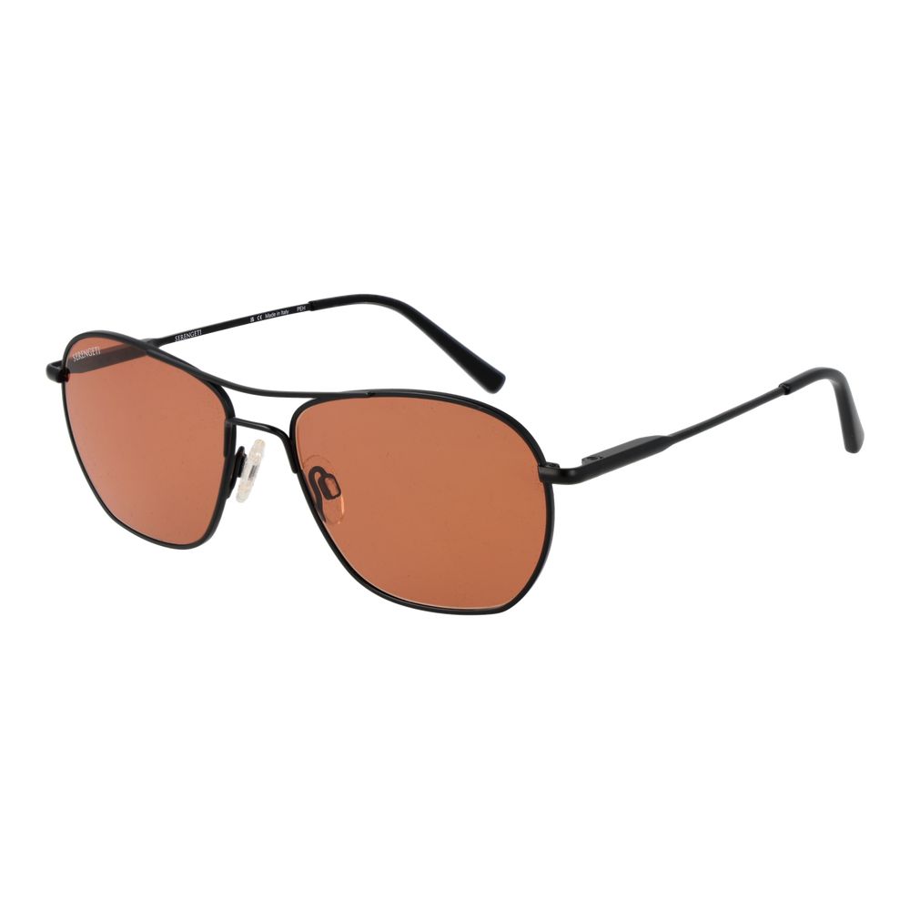 Serengeti Black Plastic Sunglasses