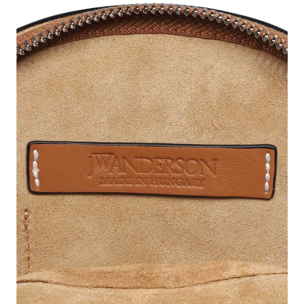 Jw Anderson Brown Canvas Crossbody Bag