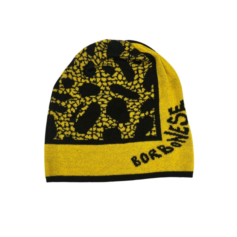 Borbonese Yellow Wool Women Hat