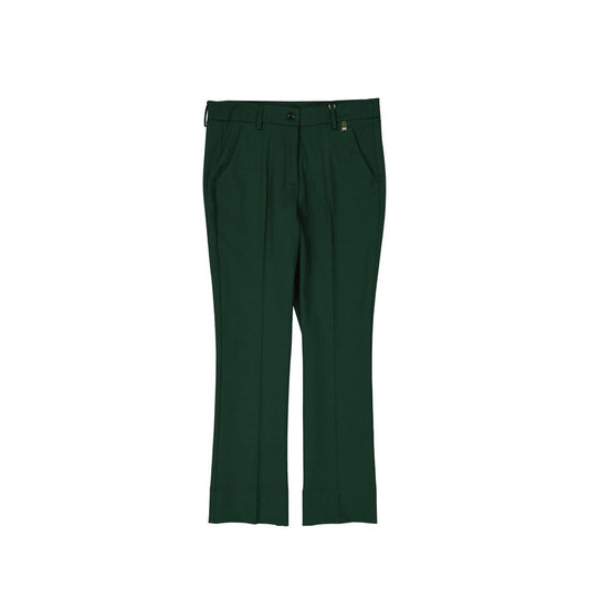 Herno Bicolor Elastane Cropped Pants