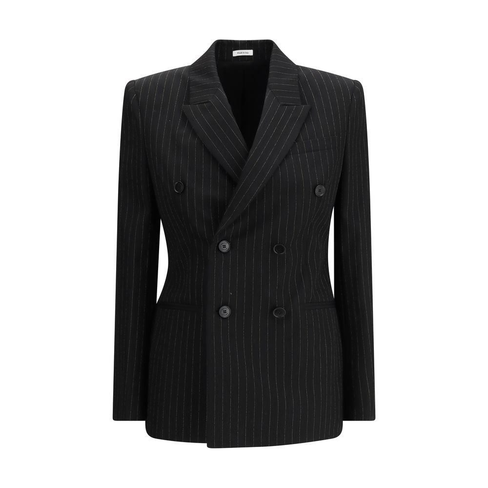 Alexander McQueen Black Wool Blazer