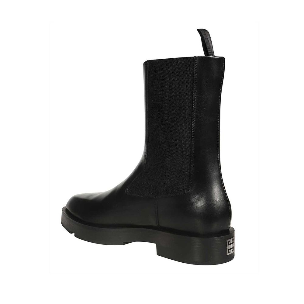 Givenchy Black Calfskin Chelsea Boots