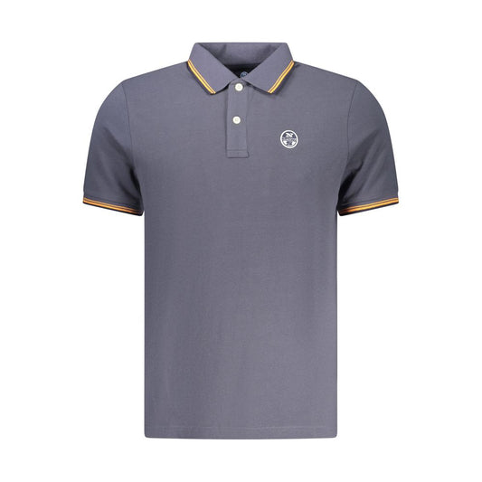 North Sails Blu Cotton Men's Polo