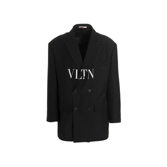 Valentino Black Silk Blazer