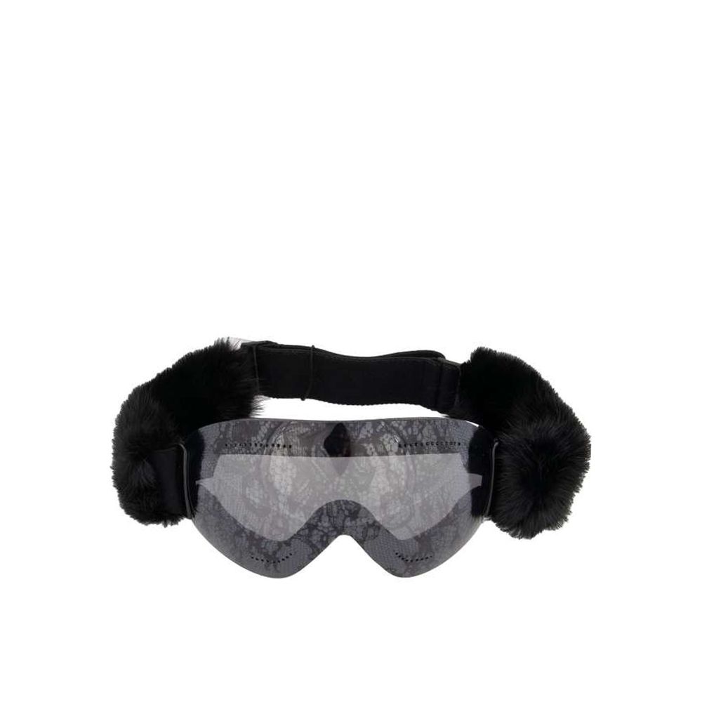 Dolce & Gabbana Black Fur Sunglasses