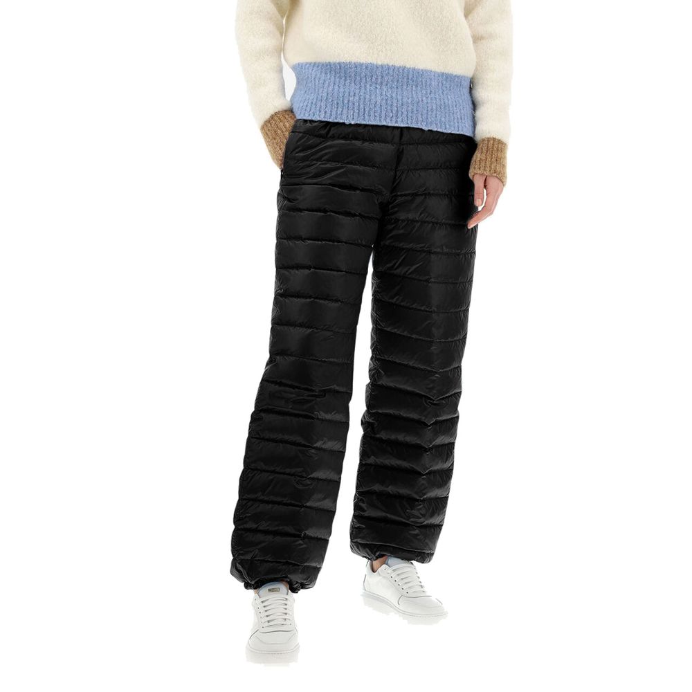 Herno Black Polyamide Athletic Pants