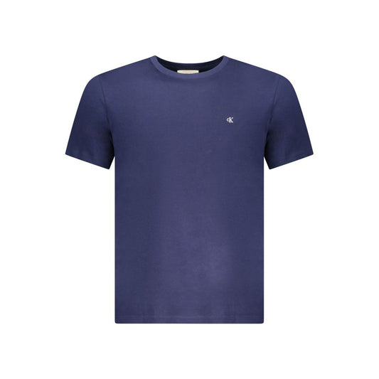 Calvin Klein Blue Cotton Men's T-Shirt