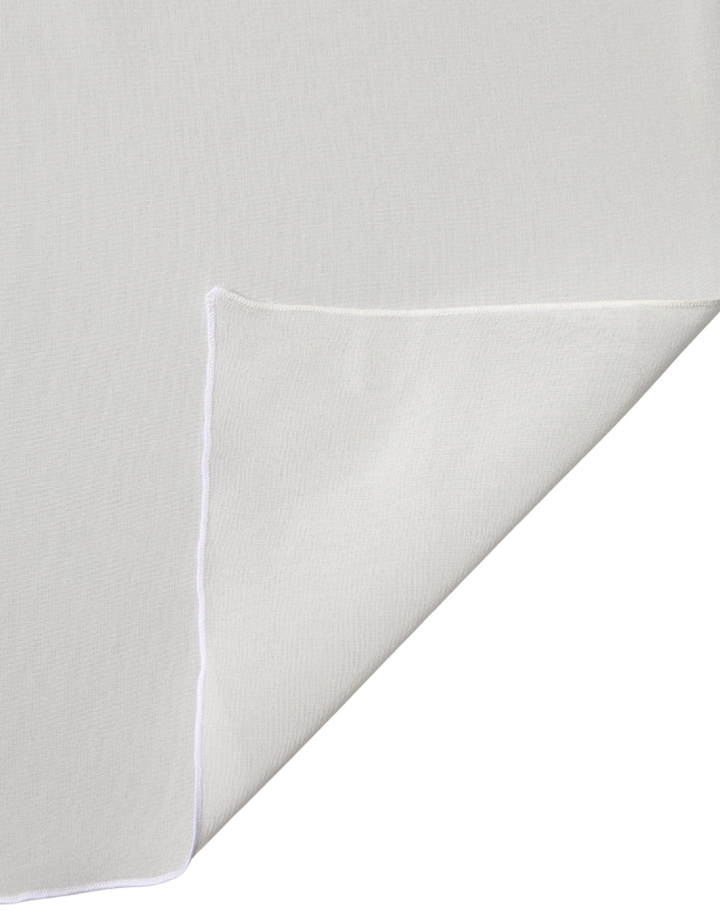 Dolce & Gabbana Off White Silk Neck Wrap Shawl Stole 200cm x 64cm Scarf