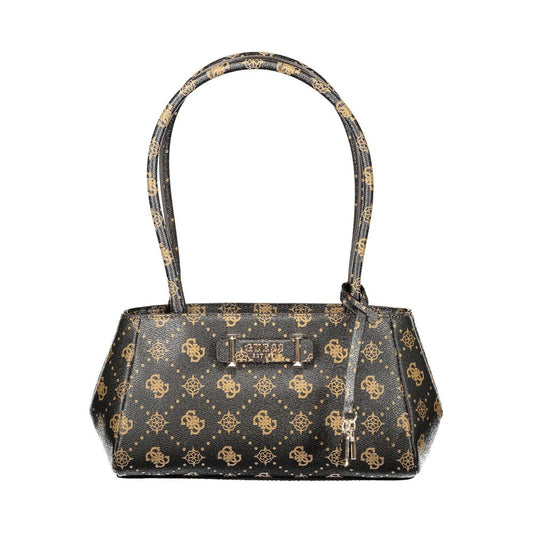 Guess Jeans Marrone Poliuretano Women Handbag