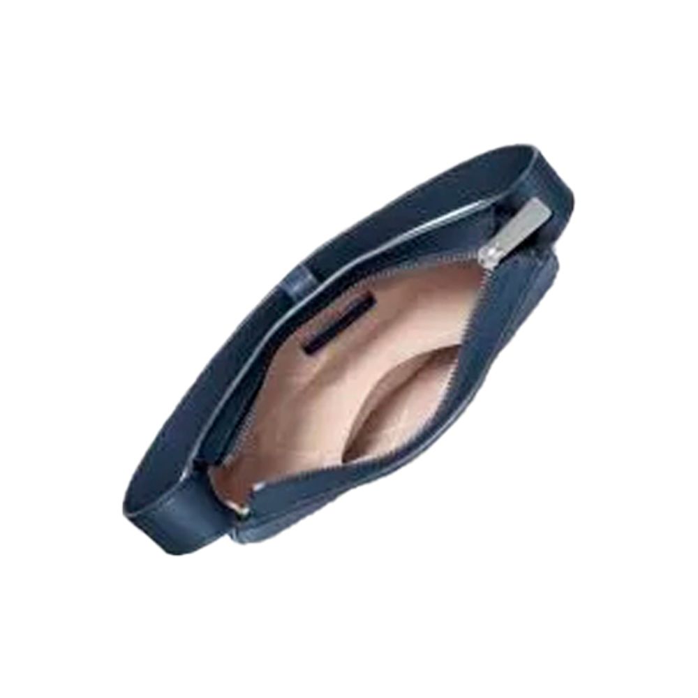 Michael Kors Blue Fur Shoulder Bag