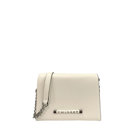 Twinset White Polyethylene Crossbody Bag