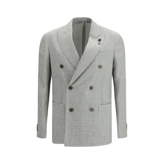 Lardini Bicolor Wool Blazer