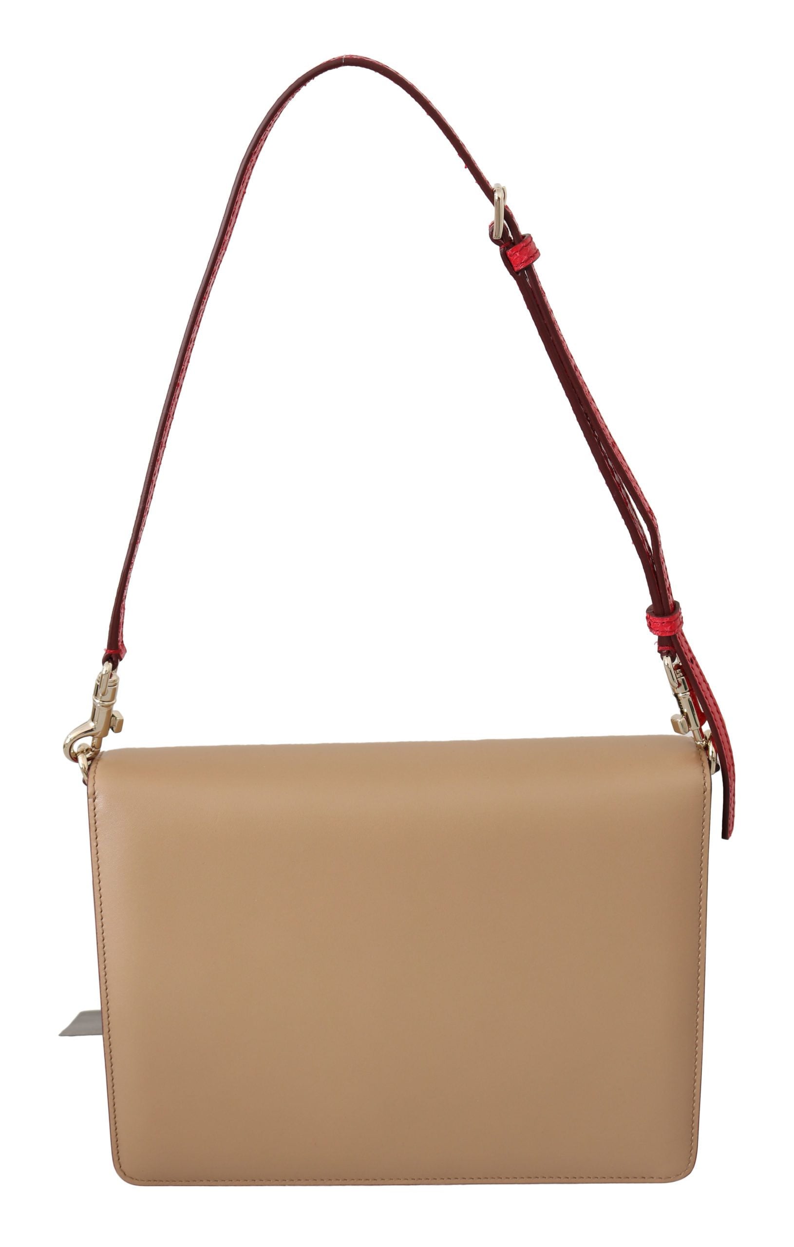 Dolce & Gabbana Exquisite LUCIA Leather Shoulder Bag - KALAJ