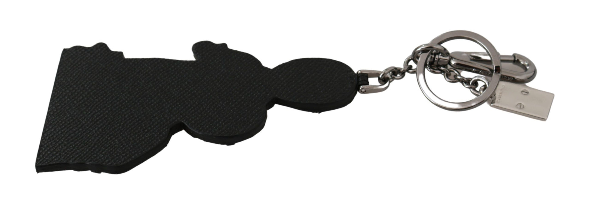 Dolce & Gabbana Elegant Tricolor Leather Keychain - KALAJ