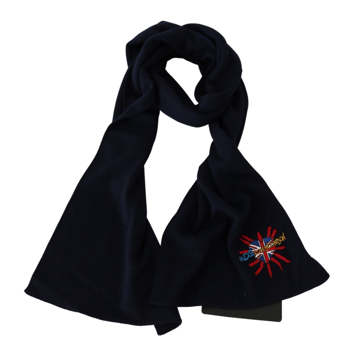 Dolce & Gabbana Elegant Virgin Wool Men's Scarf - KALAJ