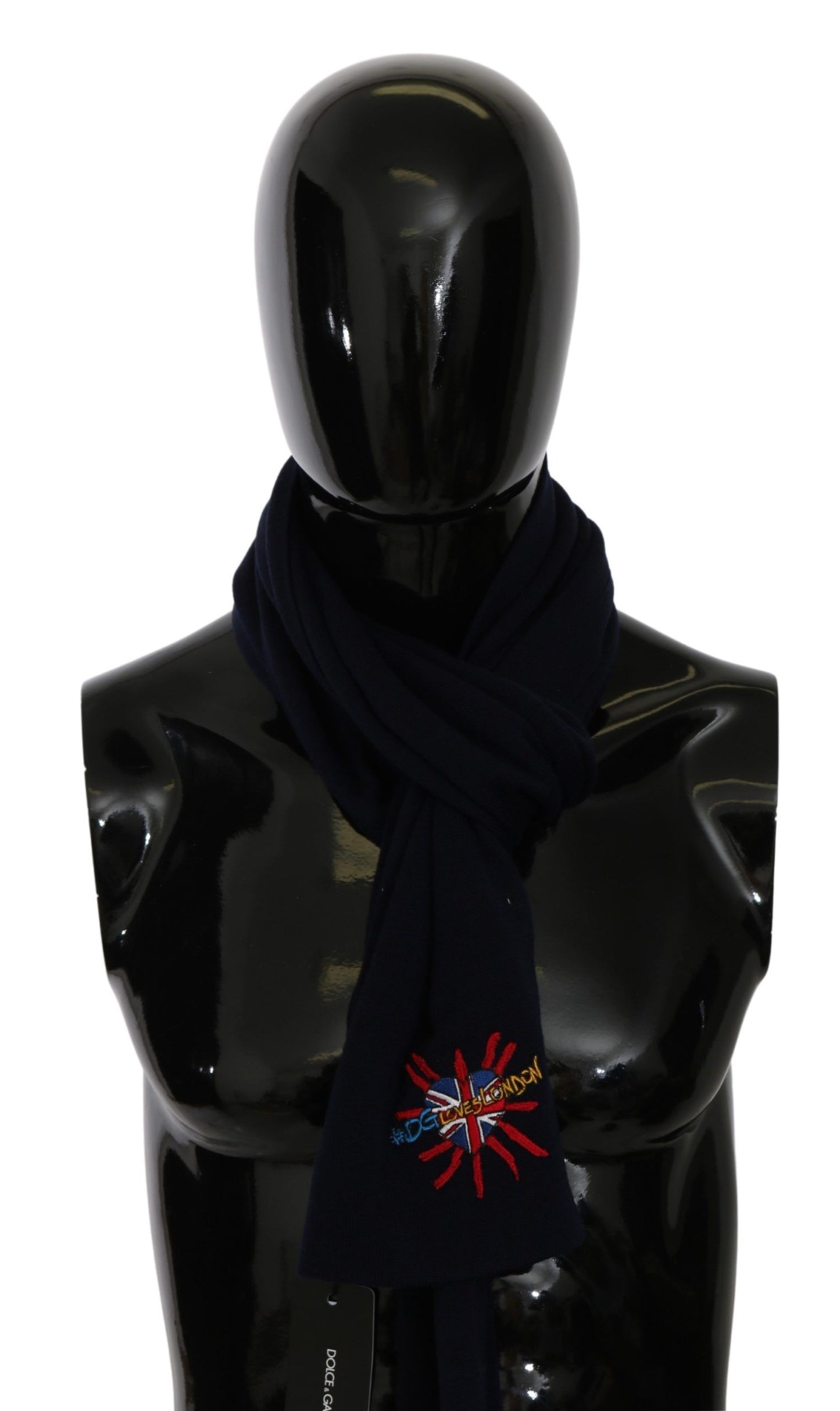 Dolce & Gabbana Elegant Virgin Wool Men's Scarf - KALAJ