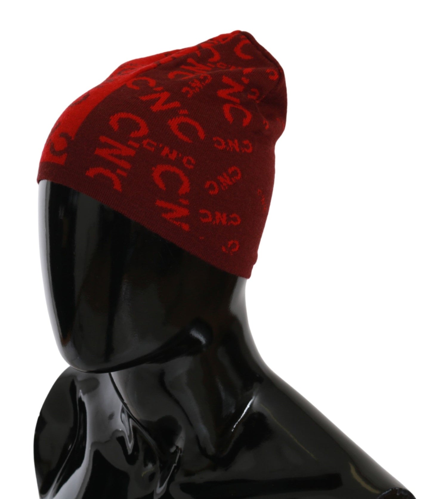 Costume National Chic Red Beanie Wool Blend - KALAJ