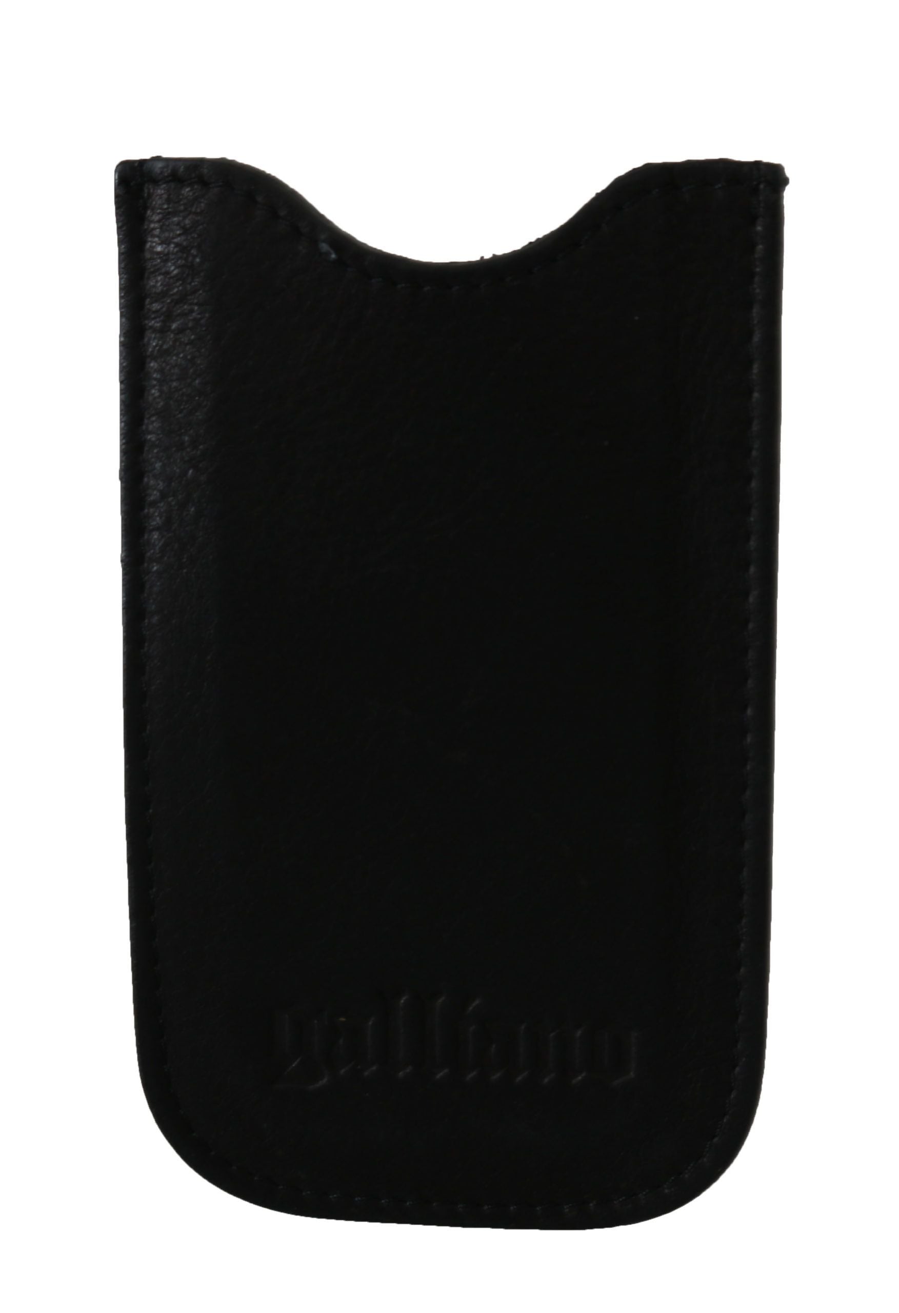 John Galliano Elegant Black Genuine Leather Men's Wallet - KALAJ