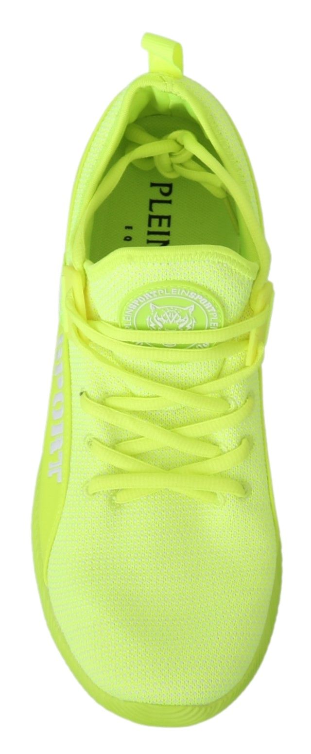 Philipp Plein Stylish Light Green Casual Sneakers