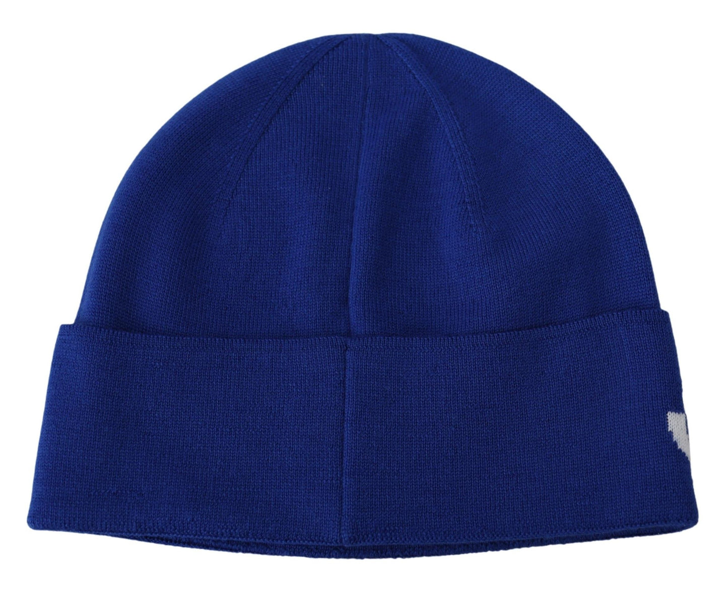 Givenchy Chic Unisex Cobalt Wool Beanie with Logo Detail - KALAJ