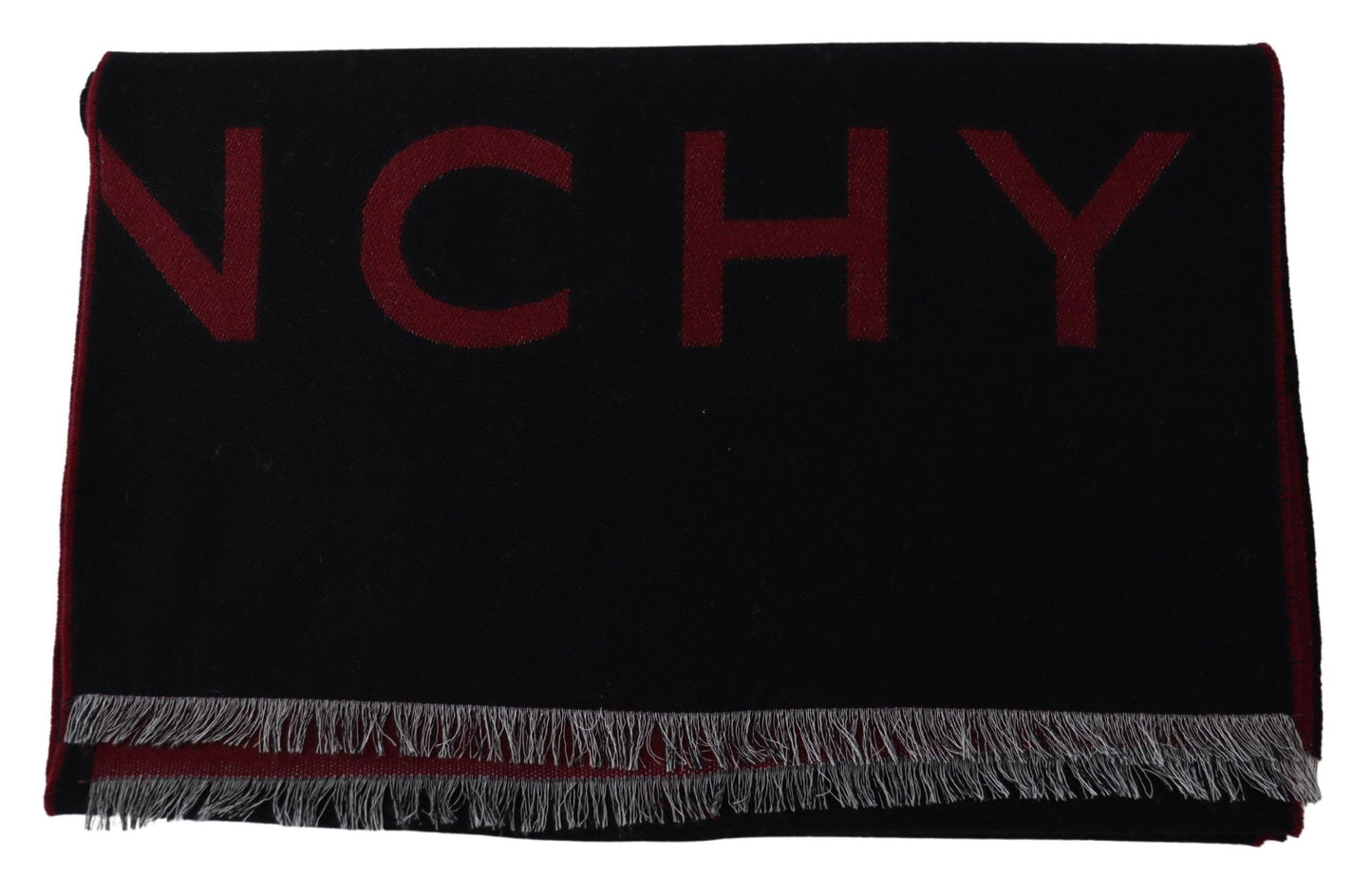 Givenchy Elegant Unisex Wool Silk Blend Scarf - KALAJ