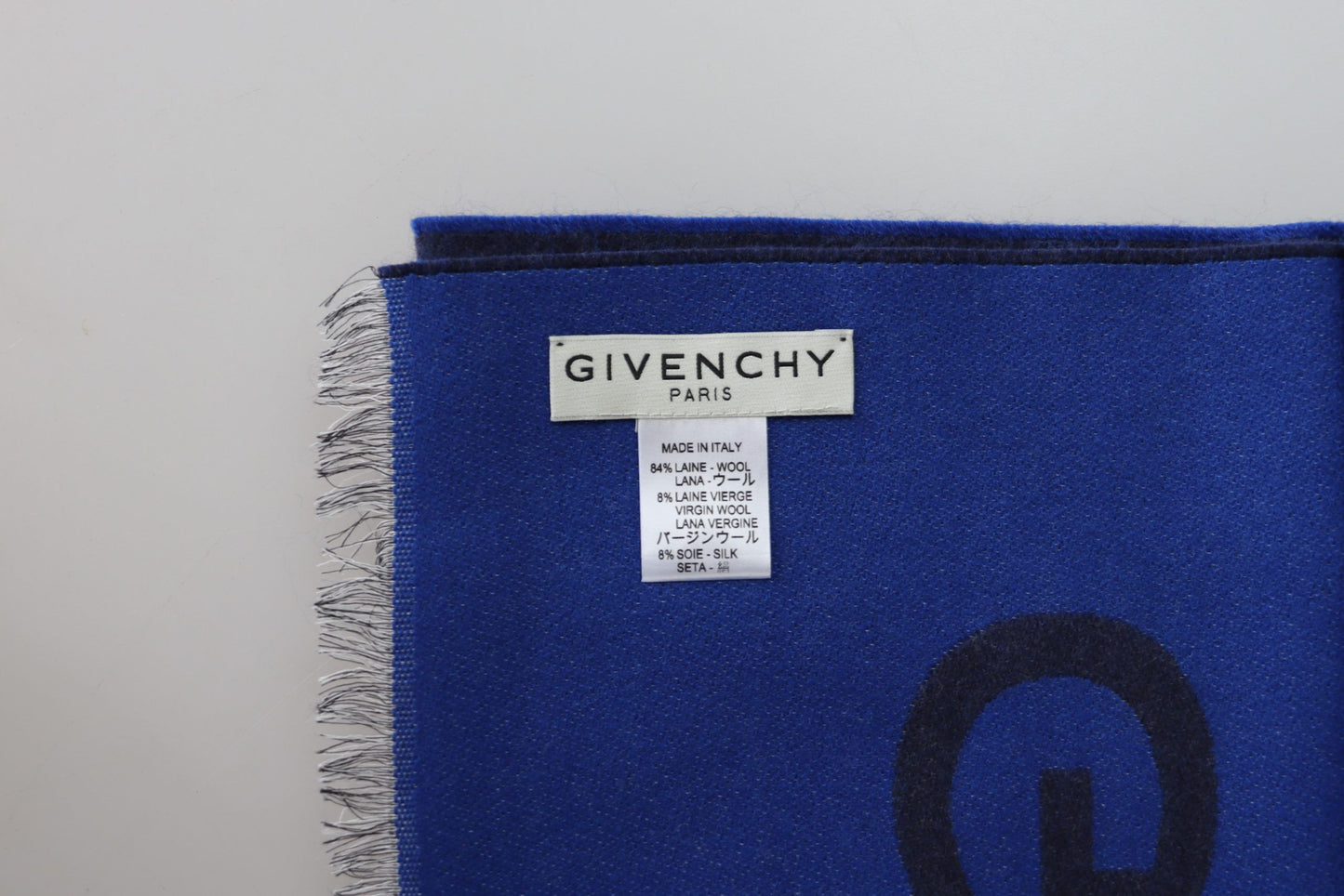 Givenchy Elegant Unisex Wool Silk Blend Scarf - KALAJ