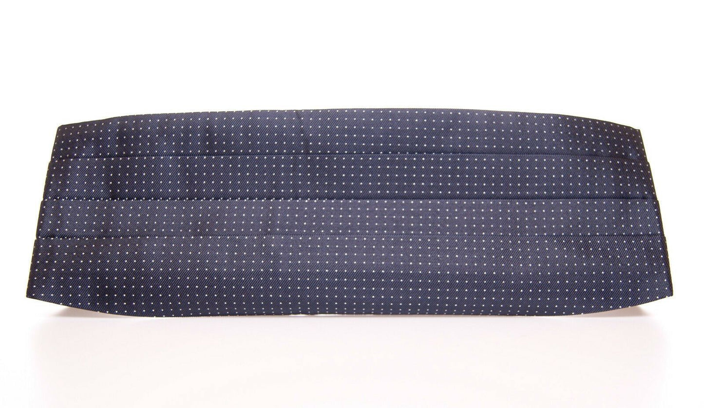 Dolce & Gabbana Elegant Silk Polka Dot Cummerbund - KALAJ