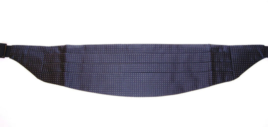 Dolce & Gabbana Elegant Silk Polka Dot Cummerbund - KALAJ