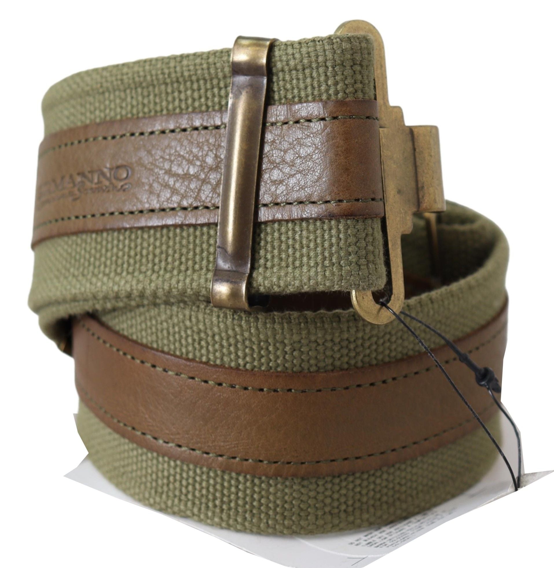 Ermanno Scervino Chic Army Green Rustic Belt - KALAJ