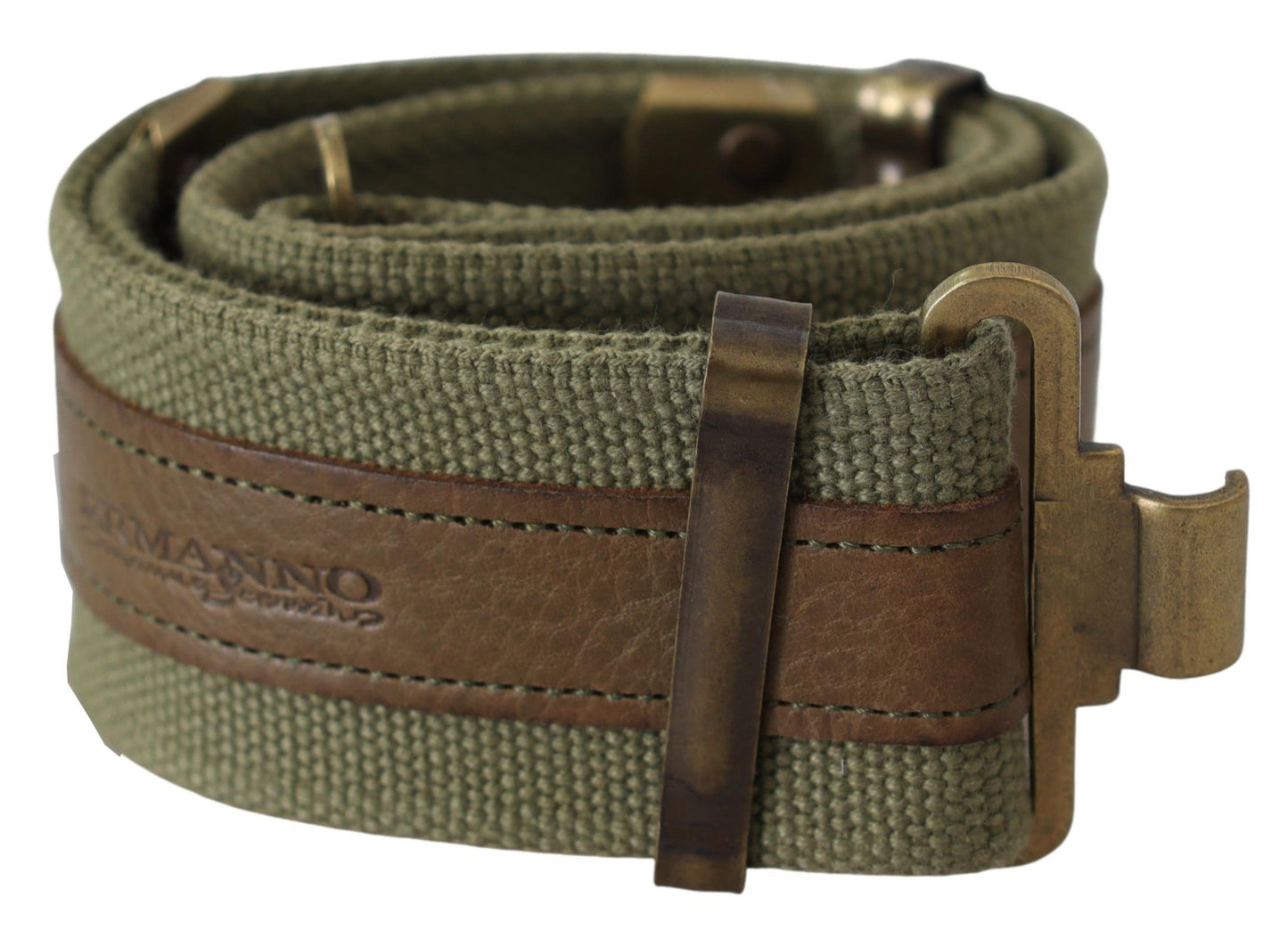 Ermanno Scervino Chic Army Green Rustic Belt - KALAJ