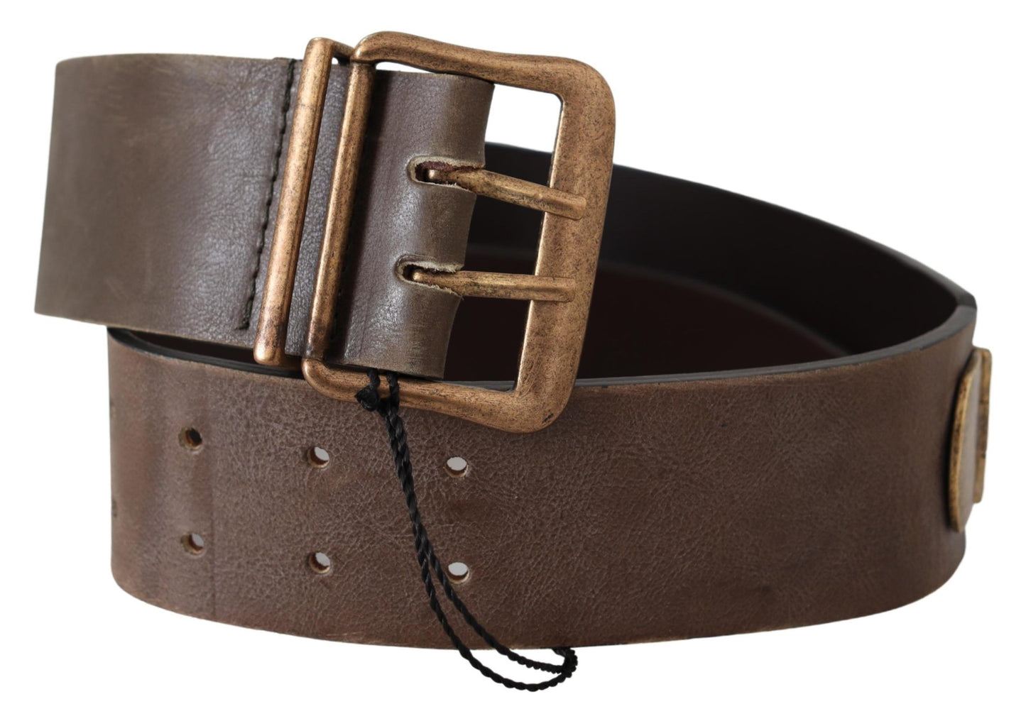 Ermanno Scervino Elegant Leather Fashion Belt in Rich Brown - KALAJ